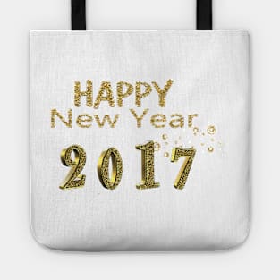 happy new year 2017 Tote