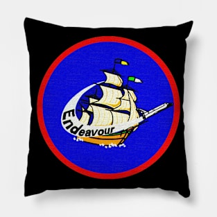 Black Panther Art - NASA Space Badge 36 Pillow