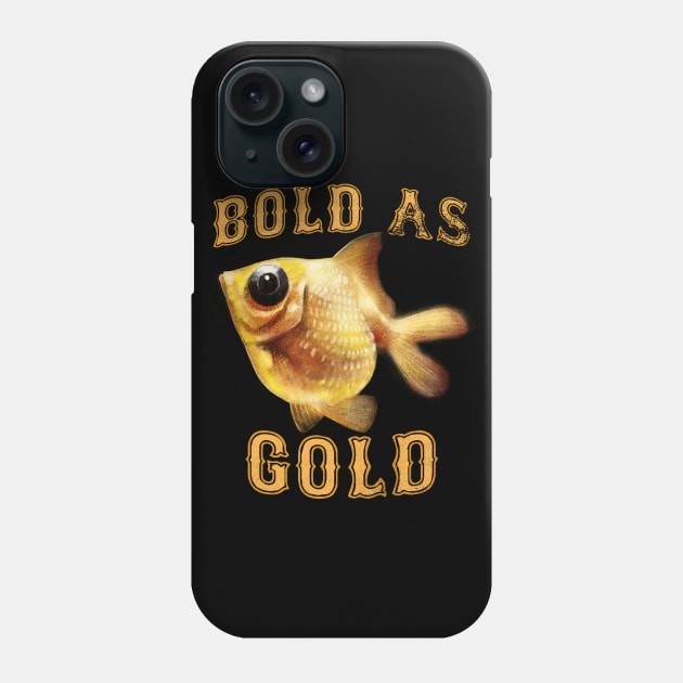 Goldfish Phone Case by cowyark rubbark