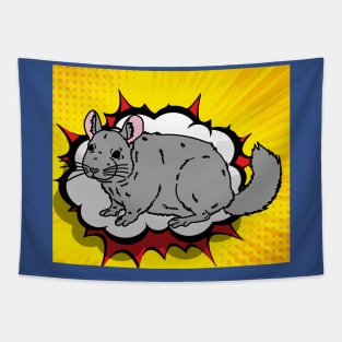 Chinchilla Sweet And Furry Pet Tapestry