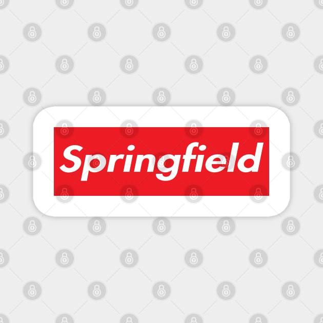 SPRINGFIELD SUPER USA LOGO Magnet by elsa-HD