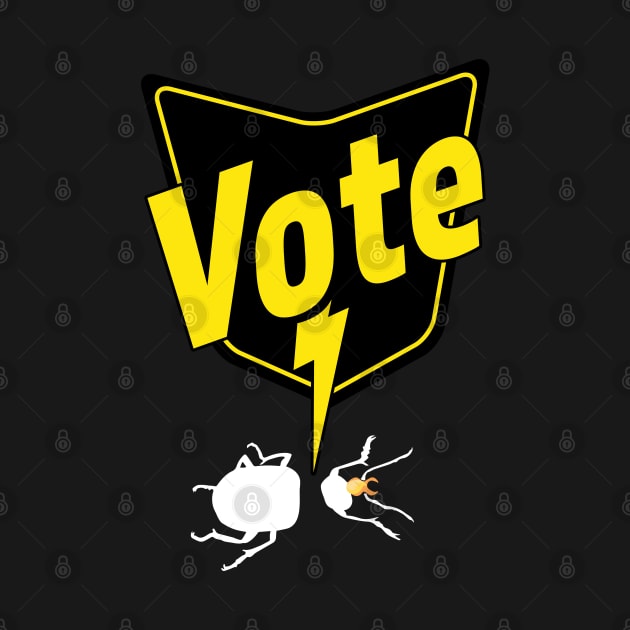 Know Your Parasites Vote Bug Spray by OrangeMonkeyArt