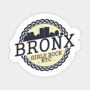 bronx girl rock nyc Magnet