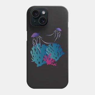 The depth of the sea Phone Case