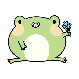 Frog with flowers T-Shirt