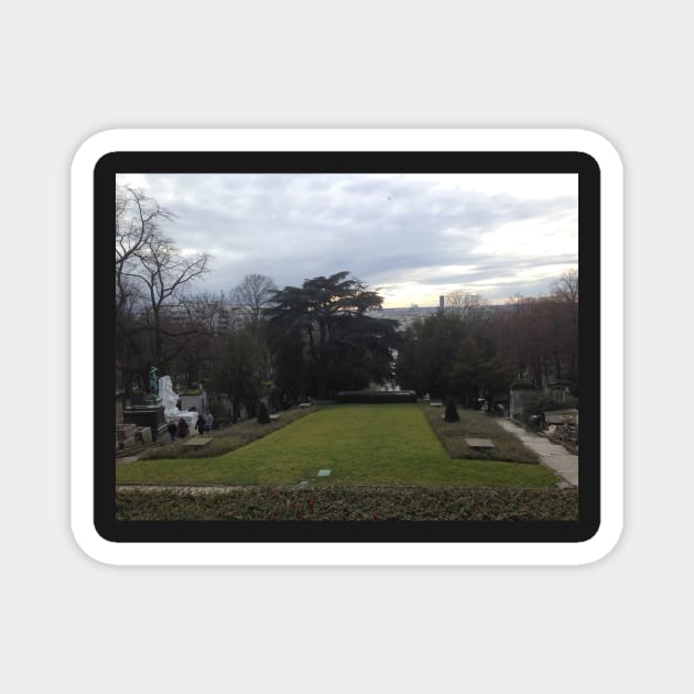 Père Lachaise Cemetery Magnet by ThatBird