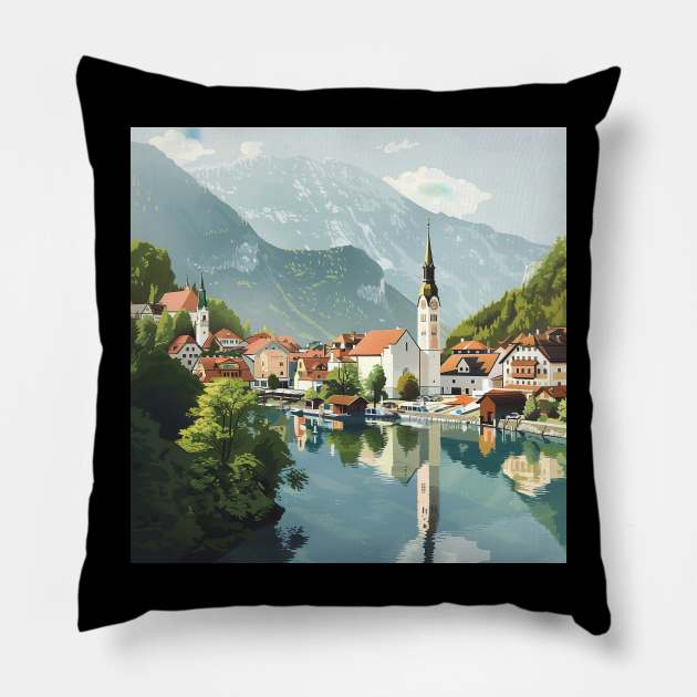 Slovenia Pillow by ComicsFactory