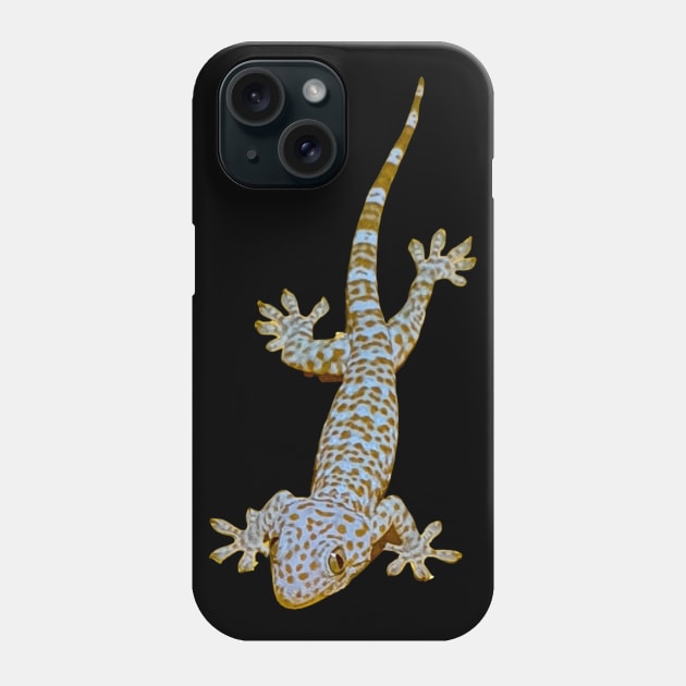 Tokay Gecko Phone Case by Upbeat Traveler