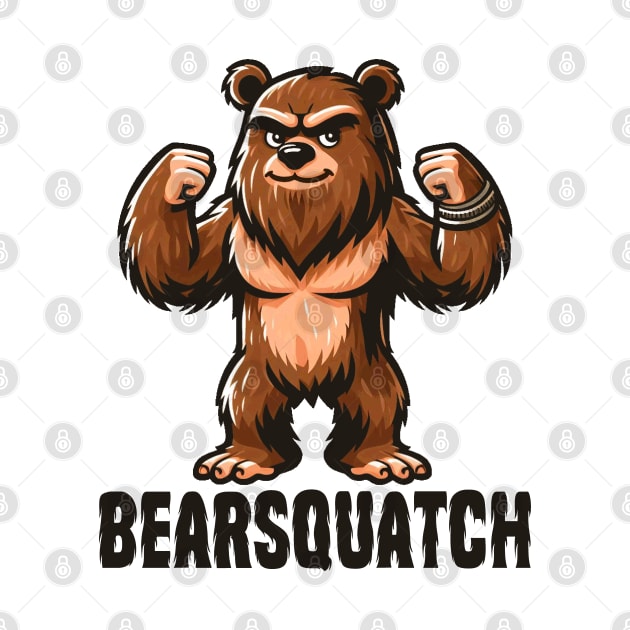 Bearsquatch by Etopix