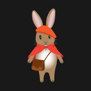 Woodland rabbit in a cloak T-Shirt