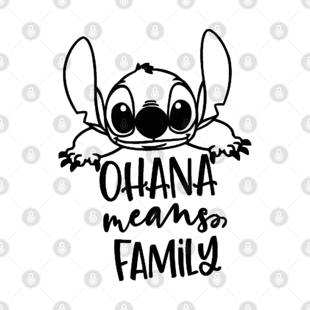 Ohana means family by wekdalipun