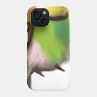 Cute Bee-Eater Drawing Phone Case