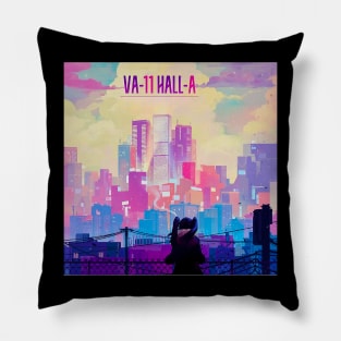 VA-11 Hall-A cover Pillow