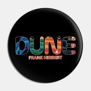 Retro desert dune Pin