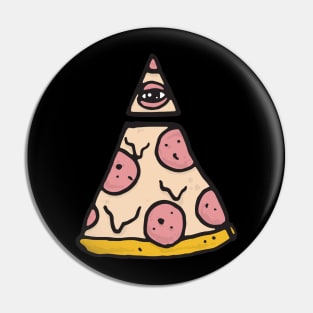 Illuminati Pizza Pin