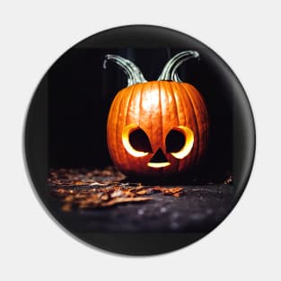 halloween scary evil pumpkin funny pumpkin head satanic Pin