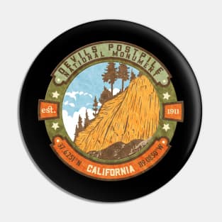 Devils Postpile National Monument California Pin