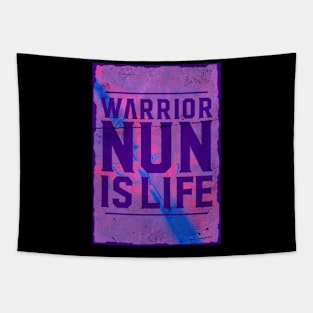 Warrior Nun Is Life Tapestry