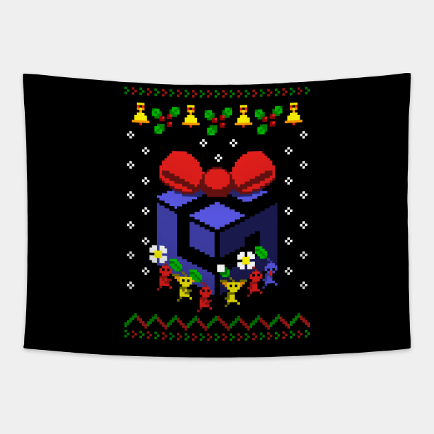 Ugly Cube Tapestry by TheTeenosaur