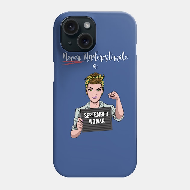 September Woman Phone Case by Surta Comigo