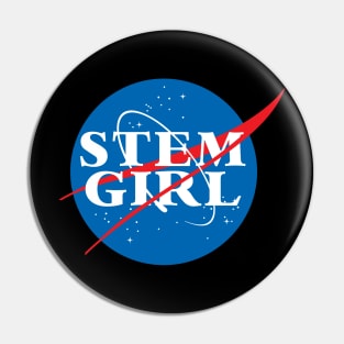 STEM GIRL Pin