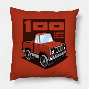 Sunrise Orange - D-100 (1978 - White-Based) Pillow