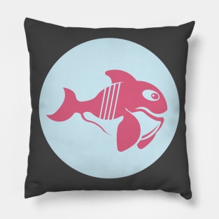 Cute fish whale Pillow