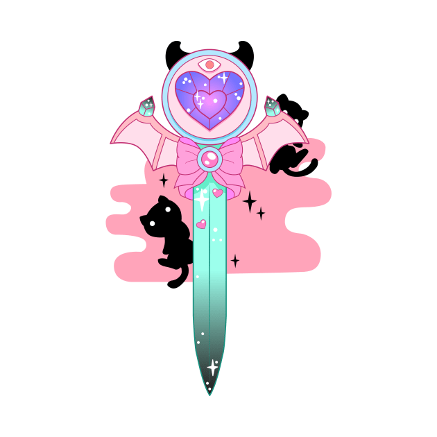 Magical Girl Knife by BubblegumGoat