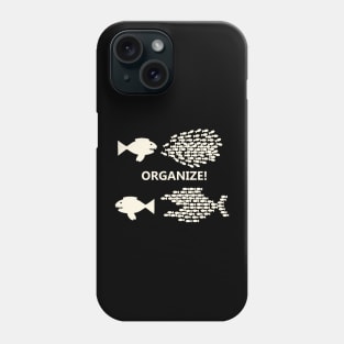 Organize Fish (White) Phone Case