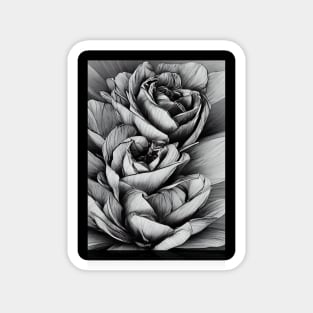 Flower Drawing Magnet