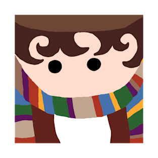 Minimalistic Fourth Doctor T-Shirt