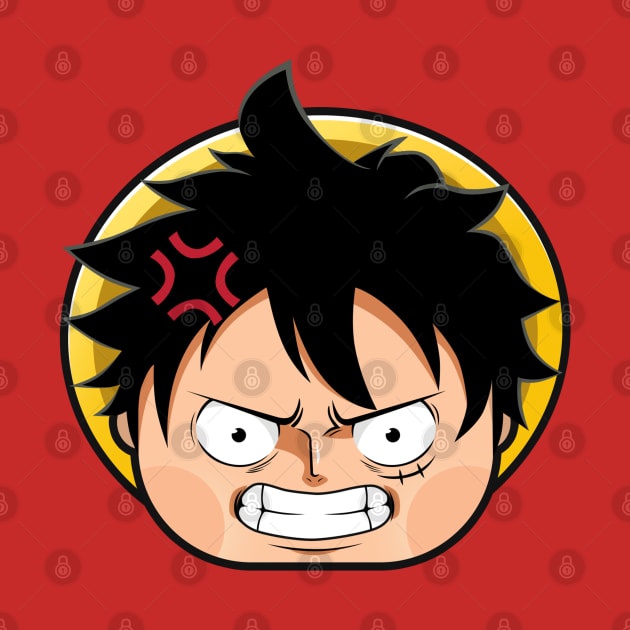 Luffy Bubble Head by Welcraft Design