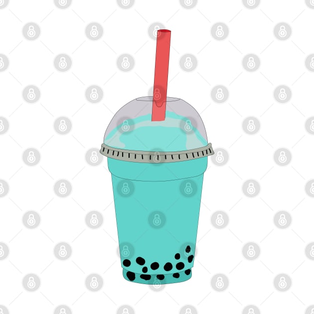 Green Tea Boba and Taro and Milk Tea by DiegoCarvalho