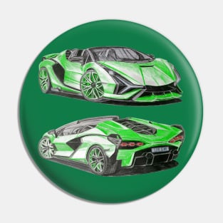 Lamborghini Pin