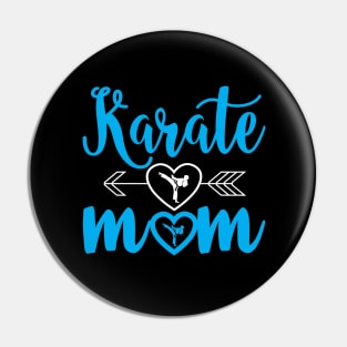 Karate Mom Proud Karate Mom Pin