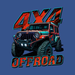 4x4 Jeep Offroad T-Shirt