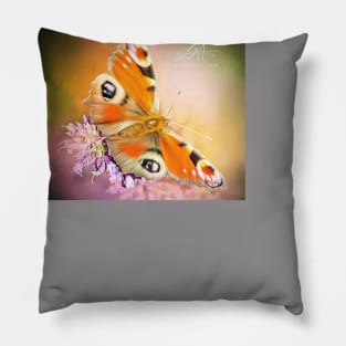 Digital Butterfly Pillow