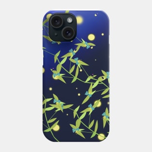 Fireflies garden Phone Case