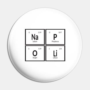 Napoli of Elements Pin