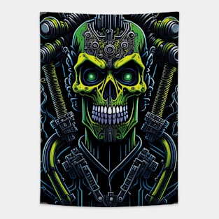 Cyborg Heads S02 D05 Tapestry