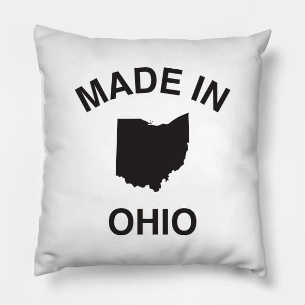 Made in Ohio Pillow by elskepress