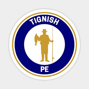 Vintage Tignish Prince Edward Island Magnet