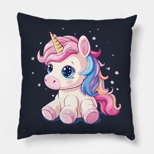 plushie unicorn Pillow