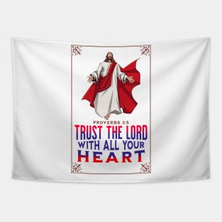Trust The Lord With All Your Heart Tapestry