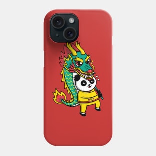 Dragon Dancer Panda Phone Case