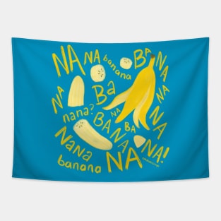 banana BA NA NA NANA Tapestry