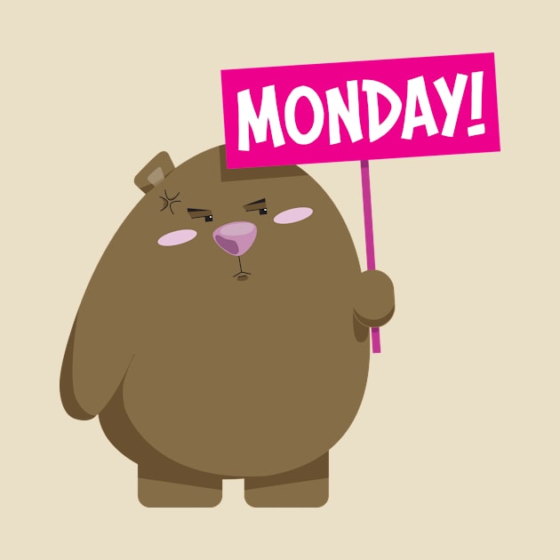 Bears hate monday by Sercho