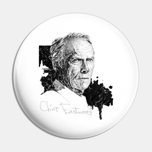 Black Painting Clint Pin