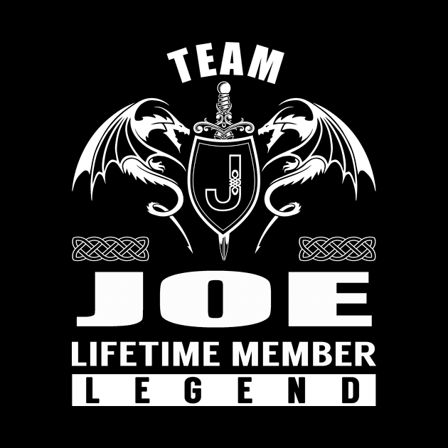 Team JOE Lifetime Member Legend by Lizeth