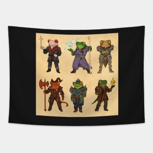 Baldur's Frog Tapestry